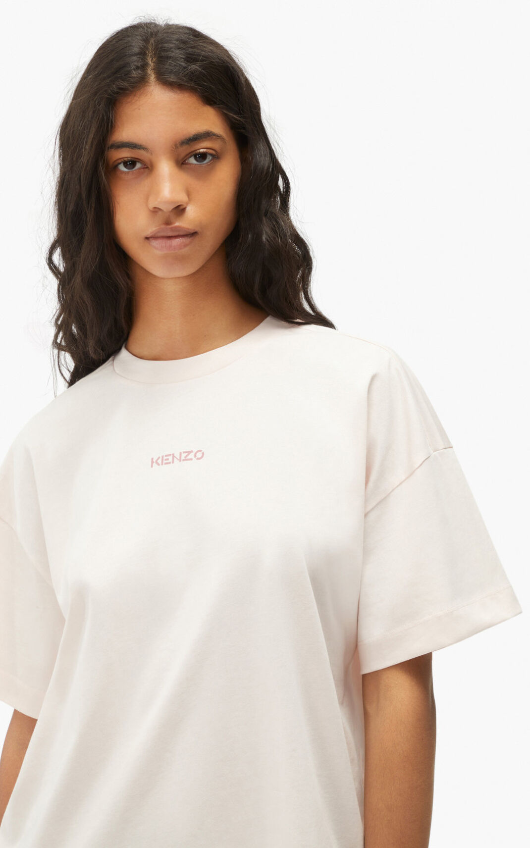 Kenzo Logo boxy T Shirt Dam | 01457-WYBI